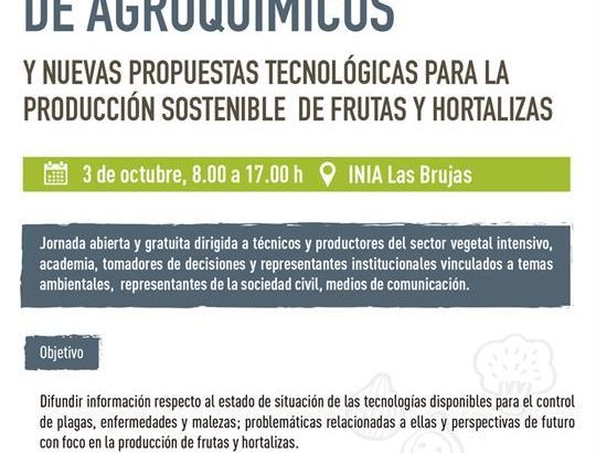 Uso racional de agroquímicos