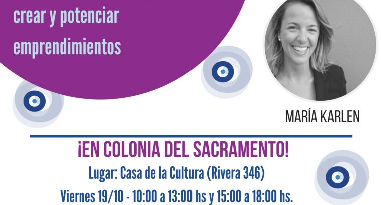 Seminario gratuito sobre emprendedurismo en Colonia