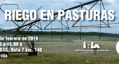 Jornada INIA – SUL Riego en pasturas