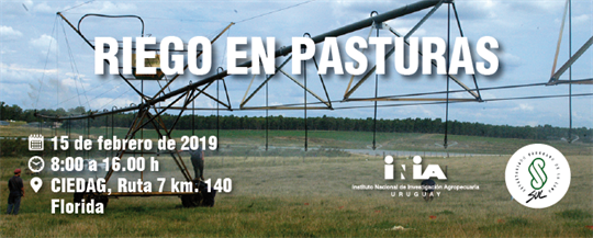 Jornada INIA – SUL Riego en pasturas