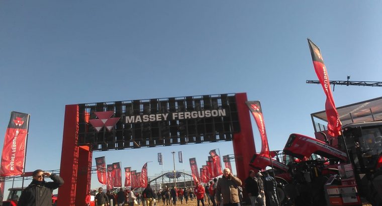 Massey Ferguson presentó su nueva sembradora en Agroactiva