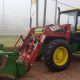 John Deere 2250 con pala Frontal Mailleux