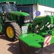 Tractor John Deere 74 30 Premium con segadora Frontal