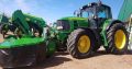 Tractor John Deere 74 30 Premium con segadora Frontal