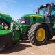 Tractor John Deere 74 30 Premium con segadora Frontal