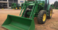 John Deere 7515 Con Pala frontal 741