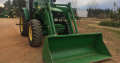 John Deere 7515 Con Pala frontal 741