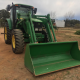 John Deere 7515 Con Pala frontal 741