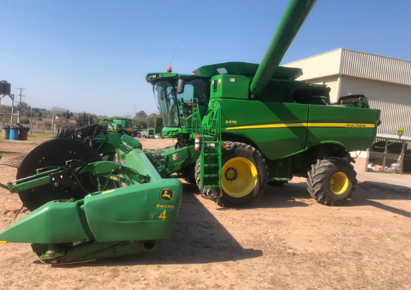 Cosechadora John Deere S670