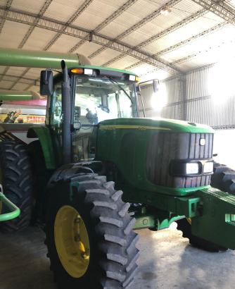 Tractor usado John Deere 7515 con piloto