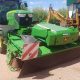 Tractor John Deere con segadora frontal