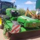 Tractor John Deere con segadora frontal