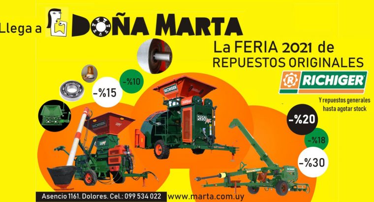 Primer Feria Richiger en Uruguay