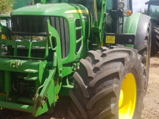 Tractor John Deere 6430 con pala frontal