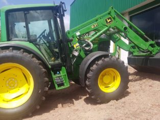 Tractor John Deere 6330 con pala frontal JD631