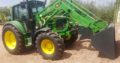 Tractor John Deere 6330 con pala frontal JD631