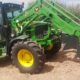 Tractor John Deere 6330 con pala frontal JD631