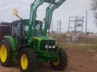 Tractor John Deere 6430 con pala Metal Technik