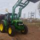 Tractor John Deere 6430 con pala Metal Technik