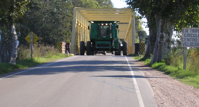 Recomendaciones para la circulación de maquinaria agrícola en rutas Nacionales