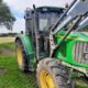 Tractor John Deere 6220 con cargador