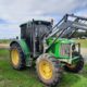 Tractor John Deere 6220 con cargador