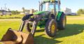 Tractor John Deere 6415 con cargador frontal