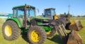 Tractor John Deere 6415 con cargador frontal