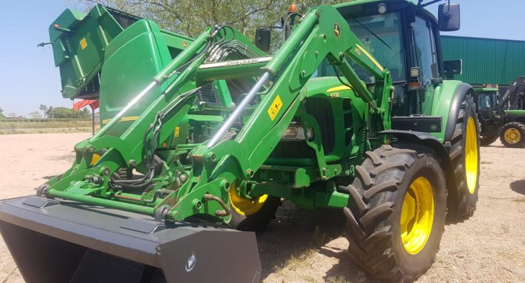 John Deere 6330 con pala JD 663