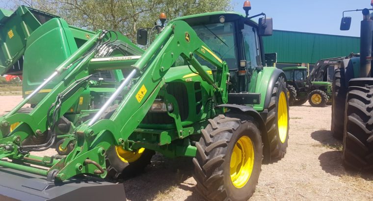 John Deere 6330 con pala JD 663