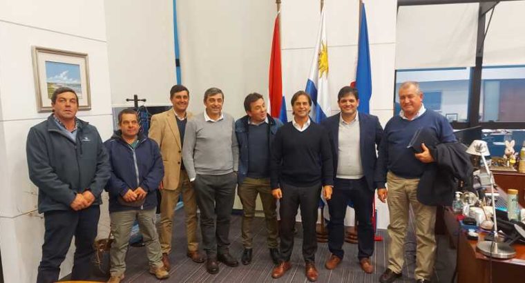 Gremiales conformes con respaldo del presidente Lacalle Pou