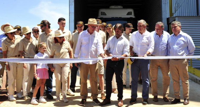 Se inauguró planta industrial de arroz en Treinta y Tres