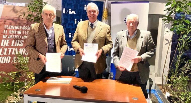 Firma de convenio INALE e INIA en el marco de FPTA