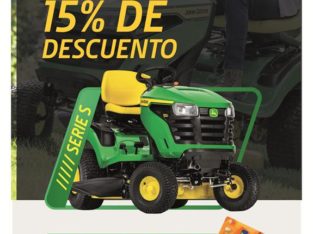 Tractores de Jardín JOHN DEERE S140 -S180