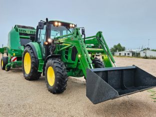 Tractor John Deere 6230 Premium con pala