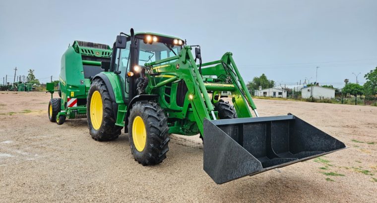 Tractor John Deere 6230 Premium con pala